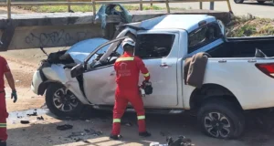 JOVEN MUJER PIERDE LA VIDA EN FATAL ACCIDENTE EN EL 6TO ANILLO DE LA AVENIDA ALEMANA