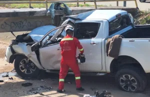 JOVEN MUJER PIERDE LA VIDA EN FATAL ACCIDENTE EN EL 6TO ANILLO DE LA AVENIDA ALEMANA