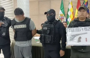 APREHENDEN A HOMBRE QUE DISPARÓ CONTRA SU EXPAREJA EN UN MERCADO DE LA ZONA SUR DE SANTA CRUZ