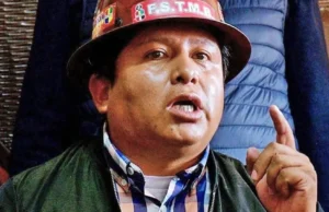 EXDIRIGENTE DE LA COB, JUAN CARLOS HUARACHI, ES DENUNCIADO ANTE LA FISCALÍA POR PRESUNTO ENRIQUECIMIENTO ILÍCITO Y USO INDEBIDO DE INFLUENCIAS