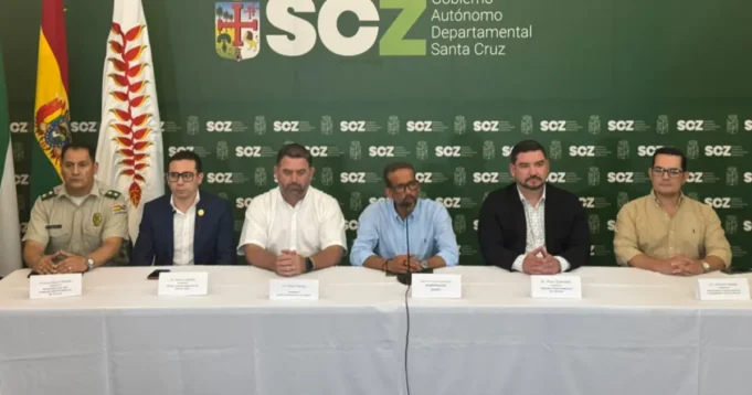 GOBERNACIÓN DE SANTA CRUZ CONVOCA REUNIÓN DE EMERGENCIA Y ANUNCIA “LUCHA IMPLACABLE” CONTRA LOS AVASALLAMIENTOS