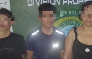 DESBARATAN BANDA DE ATRACADORES QUE ATERRORIZABA A PASAJEROS DE TRANSPORTE PÚBLICO EN SANTA CRUZ