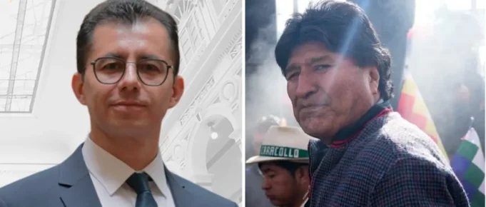 VIDOVIC AFIRMA QUE EVO MORALES DEBE SOMETERSE A LA JUSTICIA COMO CUALQUIER CIUDADANO