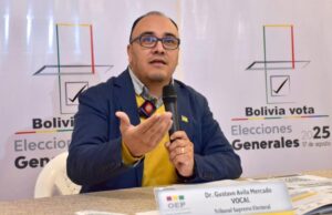 GUSTAVO ÁVILA ES ELEGIDO PRESIDENTE DEL TRIBUNAL SUPREMO ELECTORAL Y XIMENA CAMACHO ASUME LA VICEPRESIDENCIA