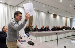 PRESIDENTE PAZ ASEGURA QUE GOBIERNA CON DECISIONES Y NO CON TIKTOKS, Y RATIFICA MANO DURA CONTRA LA CORRUPCIÓN