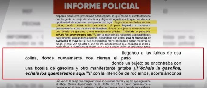 POLICÍA INVESTIGADO POR MUERTES EN COTAPACHI ADMITE HABER DISPARADO TRES VECES ANTE AMENAZAS DE MUERTE