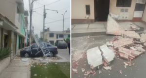 SISMO DE MAGNITUD 6 SACUDE LIMA Y EL NORTE DE PERÚ, DEJA HERIDOS LEVES Y DAÑOS EN VIVIENDAS