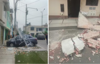 SISMO DE MAGNITUD 6 SACUDE LIMA Y EL NORTE DE PERÚ, DEJA HERIDOS LEVES Y DAÑOS EN VIVIENDAS