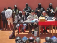 POLICÍA ALLANA INMUEBLE EN LA VILLA PRIMERO DE MAYO Y DESARTICULA RED DE PRÉSTAMOS “GOTA A GOTA”