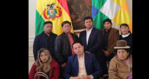 VICEPRESIDENTE ANUNCIA LEY PARA FRENAR EL D.S. 5503 Y OFICIALISMO HABLA DE “SABOTAJE”