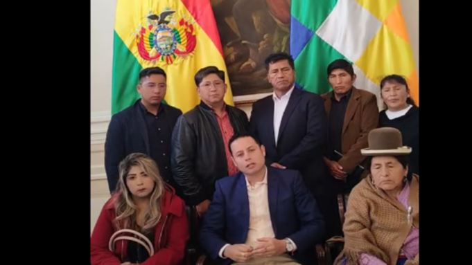 VICEPRESIDENTE ANUNCIA LEY PARA FRENAR EL D.S. 5503 Y OFICIALISMO HABLA DE “SABOTAJE”