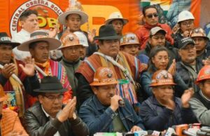 COB CELEBRA ABROGACIÓN DEL DS 5503 Y CALIFICA EL DS 5516 COMO UNA “VICTORIA” DEL MOVIMIENTO OBRERO