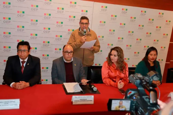 TSE CONFIRMA LA CANCELACIÓN DE LA PERSONERÍA JURÍDICA DE UCS Y DEJA INHABILITADOS A SUS CANDIDATOS PARA LAS ELECCIONES SUBNACIONALES DE 2026