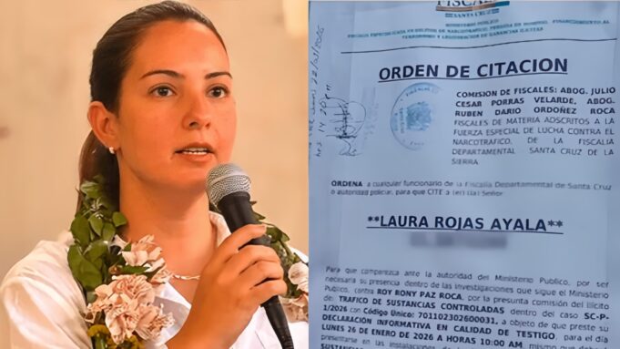 EXDIPUTADA LAURA ROJAS DECLARARÁ ANTE LA FISCALÍA COMO TESTIGO POR CASO DE DROGA HALLADA EN GALPÓN