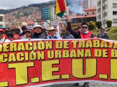 MAGISTERIO URBANO ADVIERTE QUE NO SE GARANTIZA EL INICIO DE CLASES SI EL GOBIERNO NO ABROGA EL DS 5503