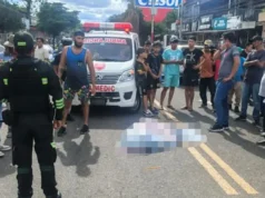 JOVEN DE 21 AÑOS MUERE ATROPELLADO POR UN MICRO EN PLENA AVENIDA MELCHOR PINTO