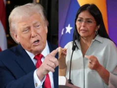 TRUMP EXIGE “ACCESO TOTAL” A LOS RECURSOS DE VENEZUELA Y ADVIERTE A DELCY RODRÍGUEZ SOBRE UN FUTURO “PEOR” QUE EL DE MADURO