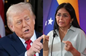 TRUMP EXIGE “ACCESO TOTAL” A LOS RECURSOS DE VENEZUELA Y ADVIERTE A DELCY RODRÍGUEZ SOBRE UN FUTURO “PEOR” QUE EL DE MADURO
