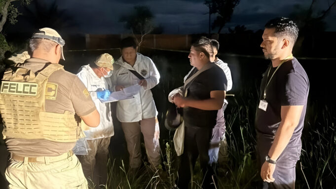HALLAN ENTERRADO A UN CIUDADANO BRASILEÑO CON MÚLTIPLES IMPACTOS DE BALA EN PORONGO