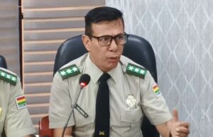 REMUEVEN A GILMAR VALENCIA DEL CARGO DE DIRECTOR DE LA FELCC EN SANTA CRUZ