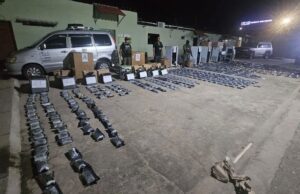 INCAUTAN 356 KILOS DE MARIHUANA CAMUFLADOS EN ENCOMIENDAS PROCEDENTES DE MIAMI EN VIRU VIRU