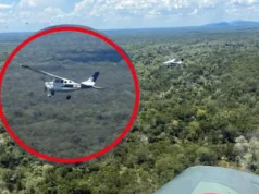 AVIÓN CON MATRÍCULA BOLIVIANA INVADE ESPACIO AÉREO PARAGUAYO Y HUYE HACIA BRASIL