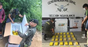 DETIENEN EN ARGENTINA A HOMBRE QUE TRANSPORTABA MÁS DE 30 KILOS DE COCAÍNA OCULTOS EN UN FREEZER