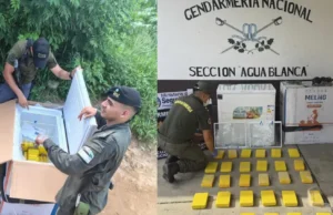 DETIENEN EN ARGENTINA A HOMBRE QUE TRANSPORTABA MÁS DE 30 KILOS DE COCAÍNA OCULTOS EN UN FREEZER