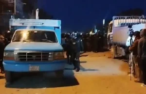 APEDREAN CAMIÓN DE GLP Y RECUPERAN GARAFAS TRAS INTERVENCIÓN DE LA ANH EN EL ALTO