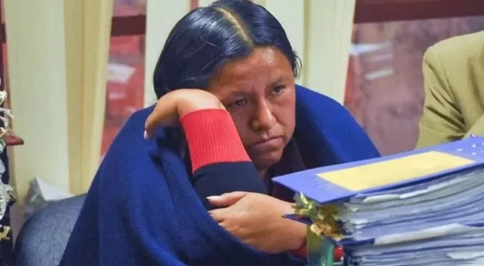 PROBLEMAS CARDIOLÓGICOS IMPIDEN QUE NEMESIA ACHACOLLO DECLARE EN LA PAZ POR EL CASO EXFONDO INDÍGENA