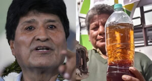 EVO MORALES REAPARECE Y EXIGE AL GOBIERNO RESARCIR DAÑOS POR SUPUESTA MALA CALIDAD DE LA GASOLINA