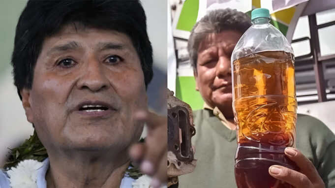 EVO MORALES REAPARECE Y EXIGE AL GOBIERNO RESARCIR DAÑOS POR SUPUESTA MALA CALIDAD DE LA GASOLINA