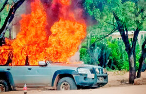 CONTRABANDISTAS ATACAN A FUNCIONARIOS ADUANEROS DURANTE OPERATIVO EN BOYUIBE