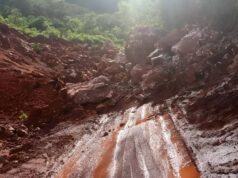 OCHO TRAMOS DE LA RED FUNDAMENTAL DE CARRETERAS ESTÁN CERRADOS POR DERRUMBES PROVOCADOS POR LAS LLUVIAS