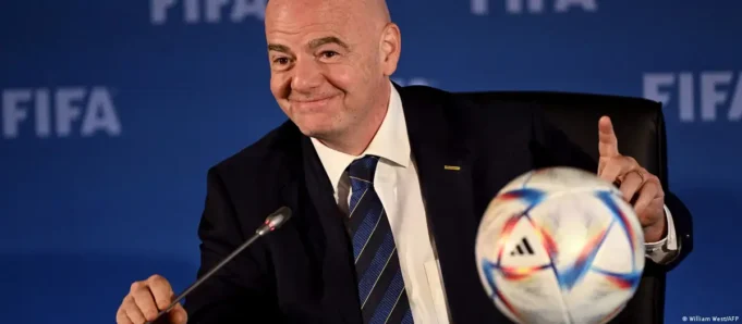 INFANTINO ESTARÁ PRESENTE EN EL REPECHAJE ENTRE BOLIVIA Y SURINAM EN MONTERREY