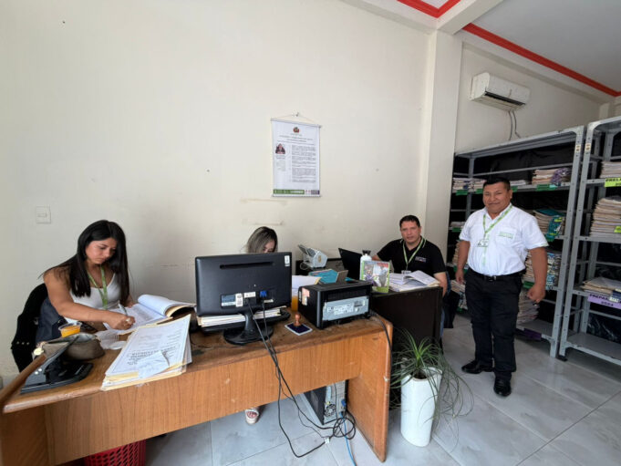 GESTIÓN FISCAL INSPECCIONA ASIENTOS FISCALES DE LOS VALLES CRUCEÑOS PARA VERIFICAR UN TRABAJO ÓPTIMO A LA POBLACIÓN