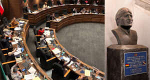 SENADO APRUEBA RETIRO DEFINITIVO DEL BUSTO DE EVO MORALES DE LA ASAMBLEA LEGISLATIVA