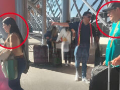 EDMAN LARA Y SU ESPOSA LLEGARON A MÉXICO PARA VER EL PARTIDO DE BOLIVIA POR EL REPECHAJE