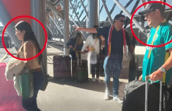 EDMAN LARA Y SU ESPOSA LLEGARON A MÉXICO PARA VER EL PARTIDO DE BOLIVIA POR EL REPECHAJE