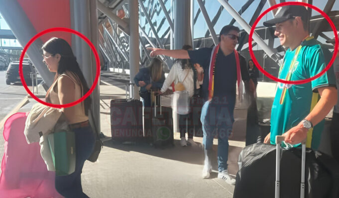 EDMAN LARA Y SU ESPOSA LLEGARON A MÉXICO PARA VER EL PARTIDO DE BOLIVIA POR EL REPECHAJE