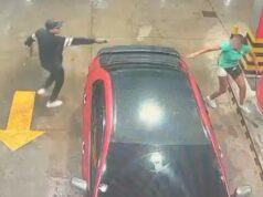 CÁMARAS DE SEGURIDAD CAPTAN ATRACO ARMADO EN UN SURTIDOR DE LA CARRETERA AL NORTE