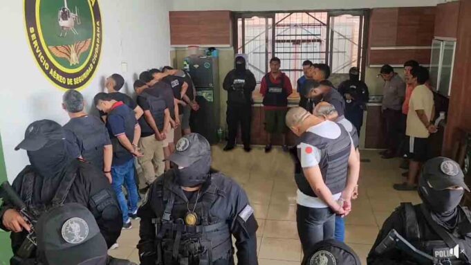 ENVÍAN A PRISIÓN A 15 PRESUNTOS INTEGRANTES DE LA SEGURIDAD DE MARSET TRAS OPERATIVO EN SANTA CRUZ