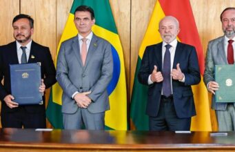 BOLIVIA Y BRASIL FIRMAN ACUERDOS ESTRATÉGICOS PARA FORTALECER LA INTEGRACIÓN REGIONAL
