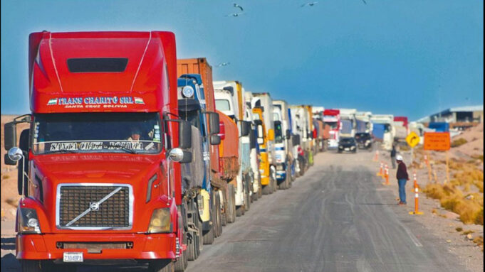 TRANSPORTE PESADO DA ULTIMÁTUM DE 48 HORAS AL GOBIERNO Y AMENAZA CON MOVILIZACIONES