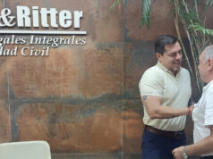 RITTER BUSCA ALIANZAS DE CARA A LA SEGUNDA VUELTA Y SE REÚNE CON EL ENTORNO DE CAMACHO