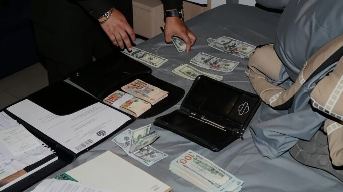 CAPTURAN A MARCELO ARCE MOSQUEIRA TRAS PERSECUCIÓN EN SANTA CRUZ Y DECOMISAN DINERO EN EFECTIVO