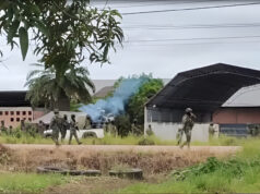 ENFRENTAMIENTO EN BULO BULO DURANTE OPERATIVO ANTIDROGA DESATA DENUNCIAS POR USO DE GASES CERCA DE UN HOSPITAL
