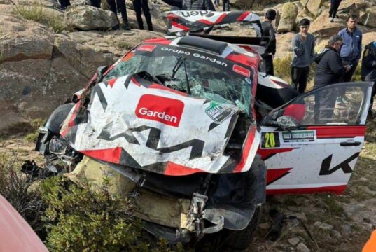 MUERE ESPECTADOR TRAS ACCIDENTE EN EL RALLY SUDAMERICANO EN CÓRDOBA Y SUSPENDEN EL EVENTO