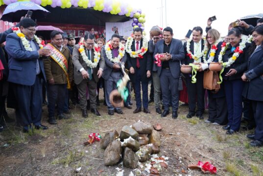 FISCAL GENERAL DA INICIO A LA CONSTRUCCIÓN DEL MODERNO EDIFICIO DE LA FISCALÍA DE EL ALTO PARA FORTALECER LA ATENCIÓN A VÍCTIMAS Y EL ACCESO A LA JUSTICIA