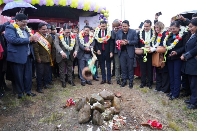 FISCAL GENERAL DA INICIO A LA CONSTRUCCIÓN DEL MODERNO EDIFICIO DE LA FISCALÍA DE EL ALTO PARA FORTALECER LA ATENCIÓN A VÍCTIMAS Y EL ACCESO A LA JUSTICIA